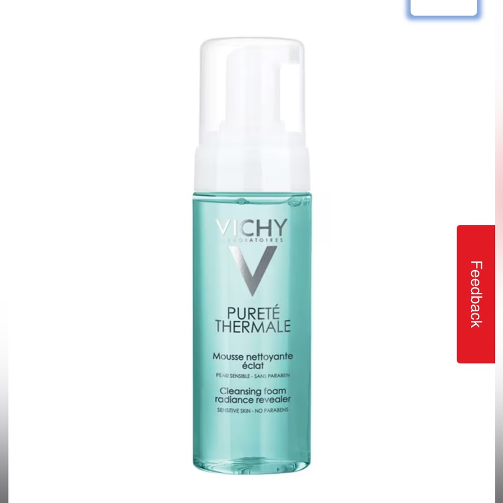 FULL SIZE VICHY PURETE THERMALE PURIFYING FOAMING WATER RADIANCE REVEALER 150ml